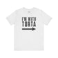 I’m With Torta Arrow Tee - Funny Family/Partner Mexican Food Shirt - Riff Rsff Wear