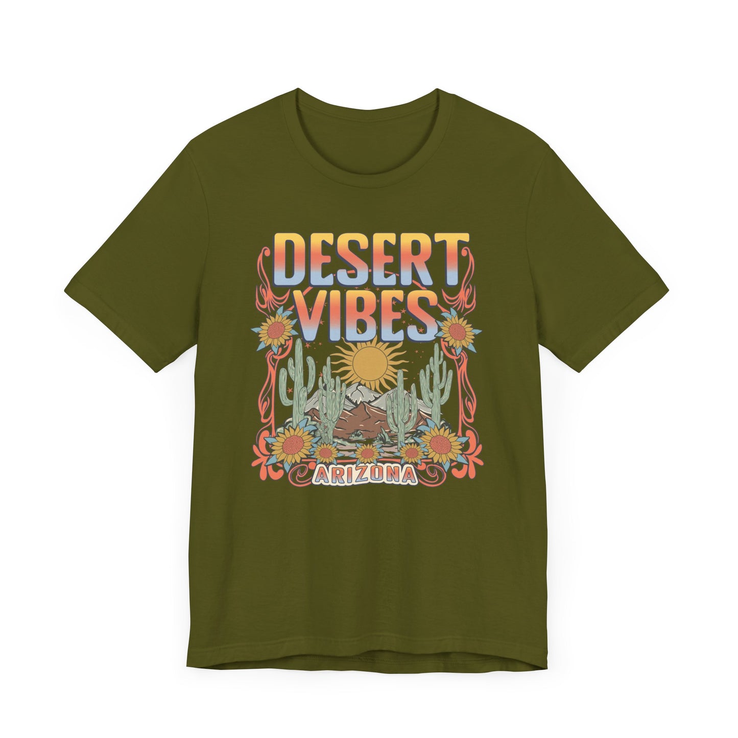 Off Trail Arizona Vibes Unisex Jersey Short Sleeve Tee