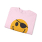 Pirate Smile Crewneck Sweatshirt - Unisex Heavy Blend - Riff Raff Wear