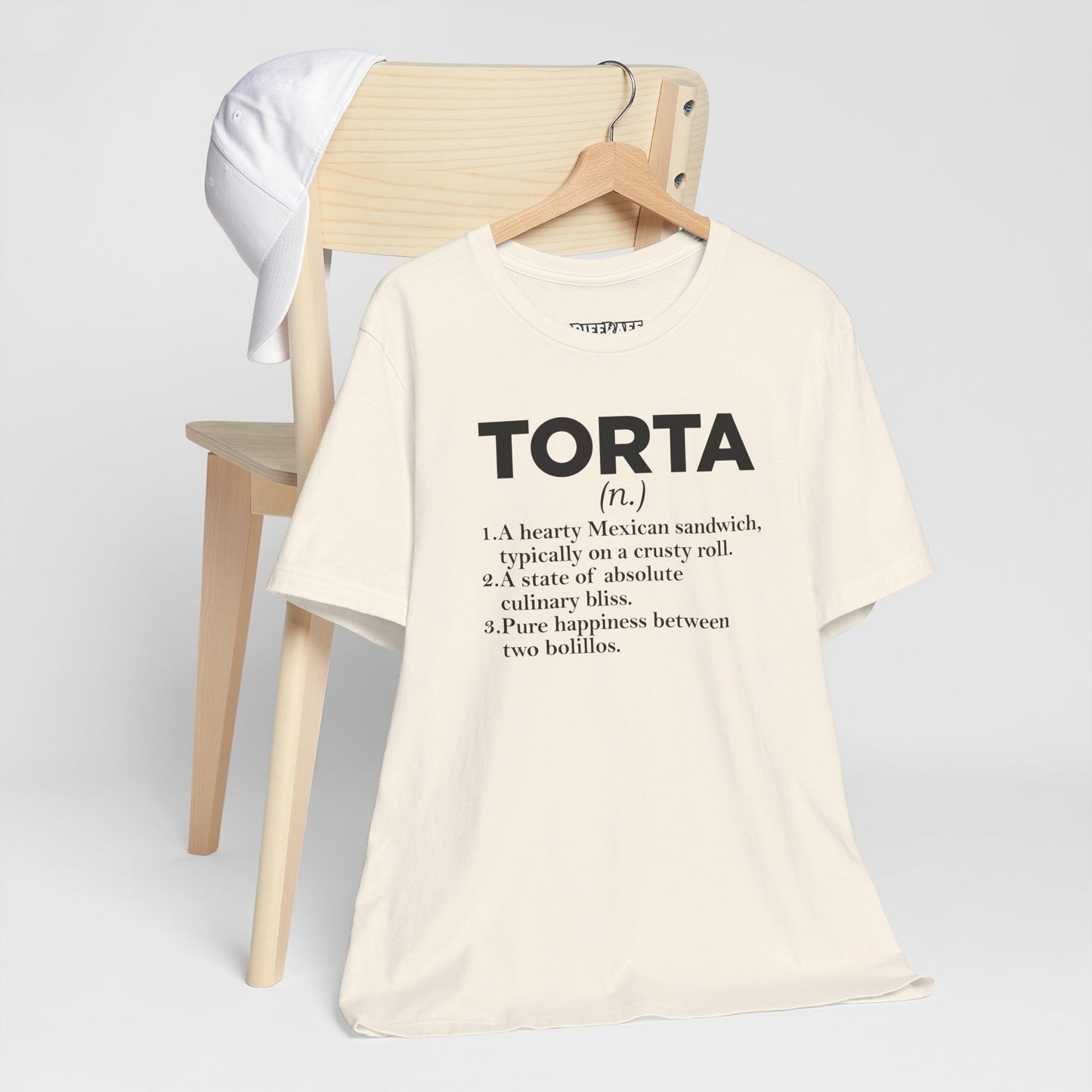 Tee - "TORTA" Definition Shirt (Mexican Sandwich Lover Tee) - Riff Raff Wear