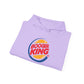 Parody Logo Series "Booger King" Graphic - Funny Unisex Heavy Blend™ Hooded Sweatshirt - Riff Raff Wear