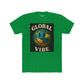 Global Vibe Unisex Cotton Crew Tee - Positive Earth Design for Eco Lovers - Riff Raff Wear