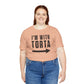 I’m With Torta Arrow Tee - Funny Family/Partner Mexican Food Shirt - Riff Rsff Wear
