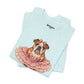 Bulldog Ballerina T-Shirt 'Torta' Cute Dog Graphic Tee