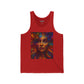 Colorful Artistic Unisex Jersey Tank - Vibrant Design for Creative Souls - Riff Raff Wear