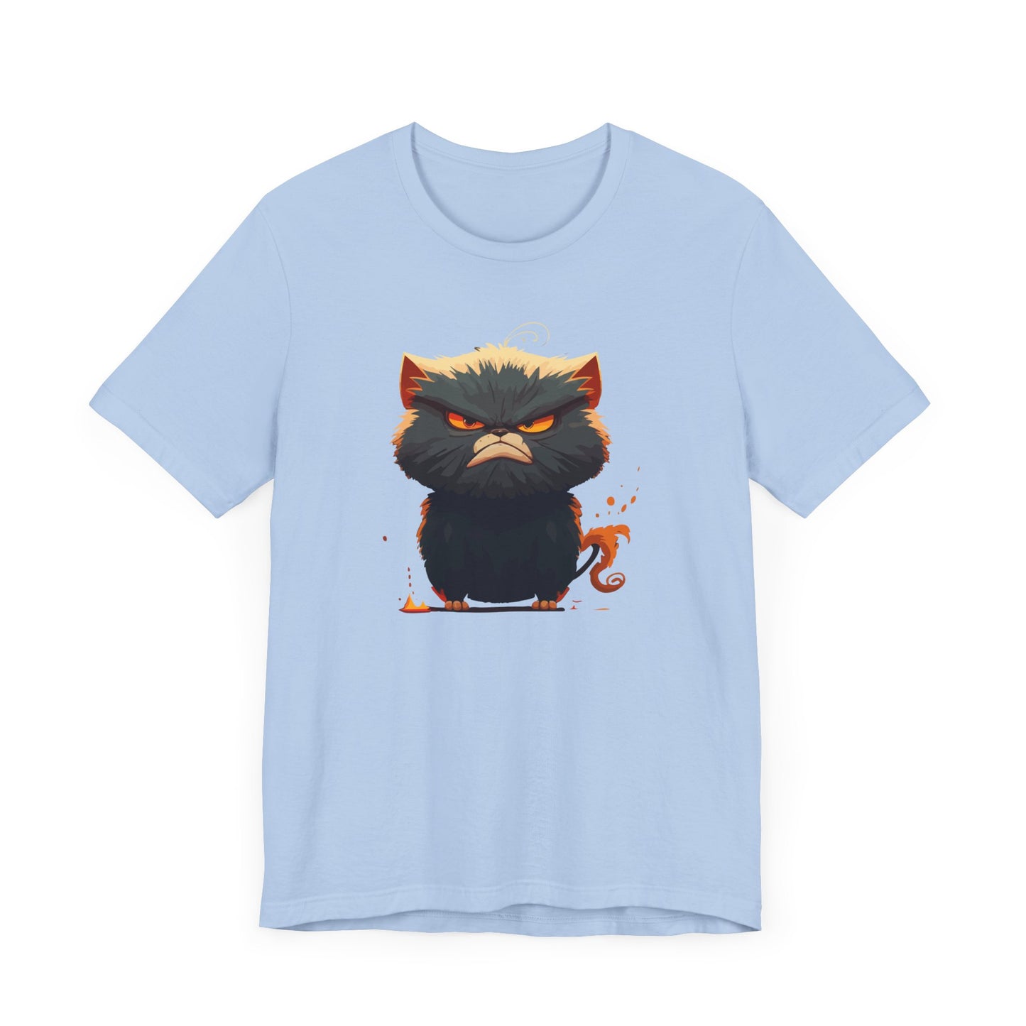 Riff Raff Wear Angry Cat Unisex Jersey Short Sleeve Tee