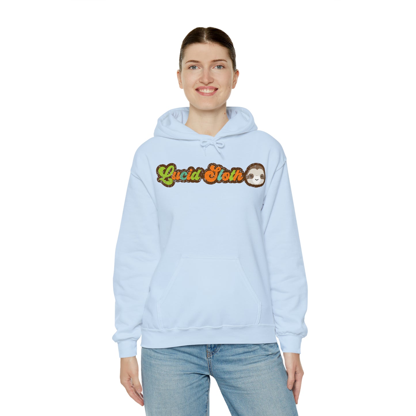 Lucid Sloth Unisex Heavy Blend™ Hooded Sweatshirt