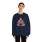 Colorful Emoji Crewneck Sweatshirt - Fun Unisex Design - Riff Raff Wear