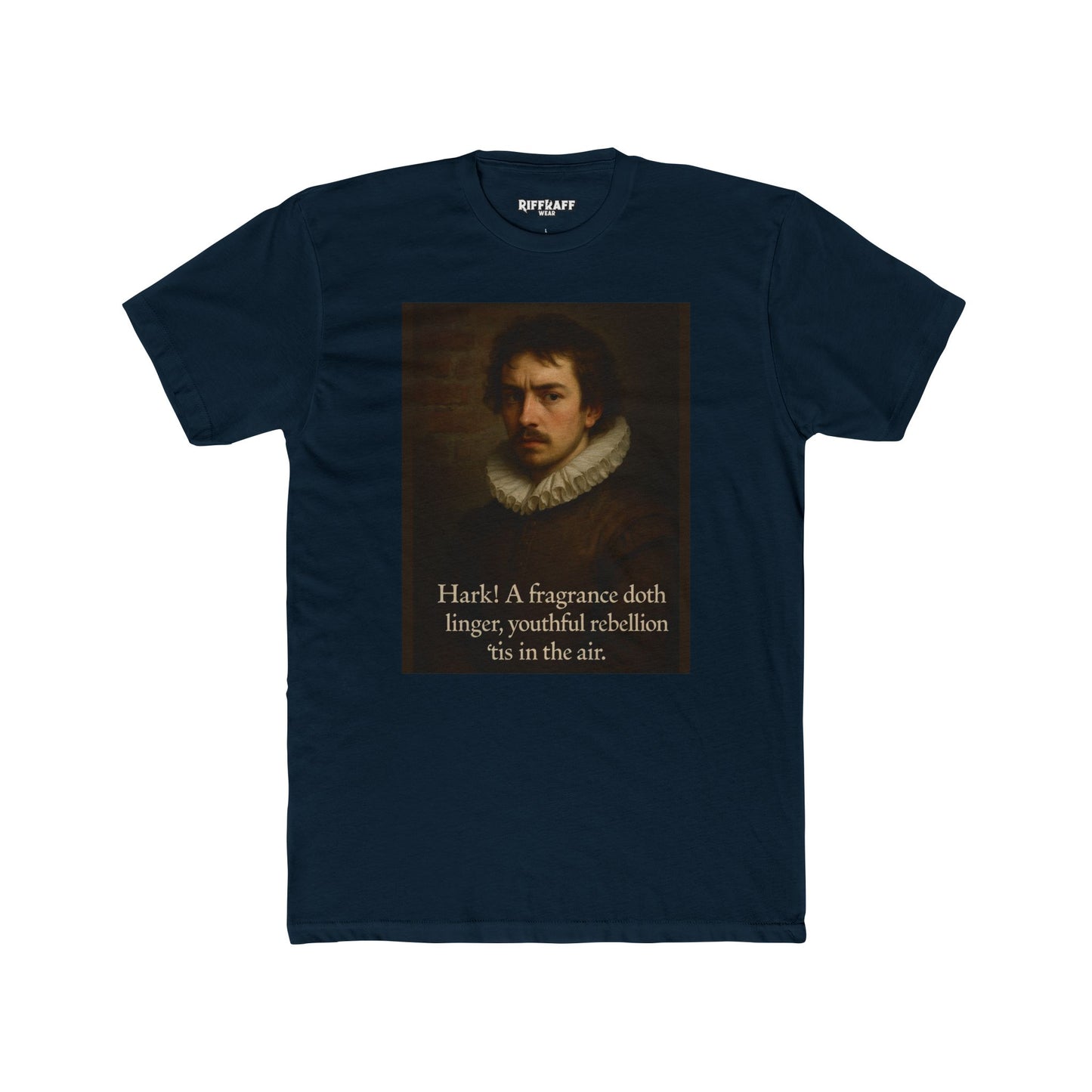Art-Inspired Unisex Cotton Crew Tee, Casual Wear, Gift for Art Lovers, Vintage - Riff Raff Wear