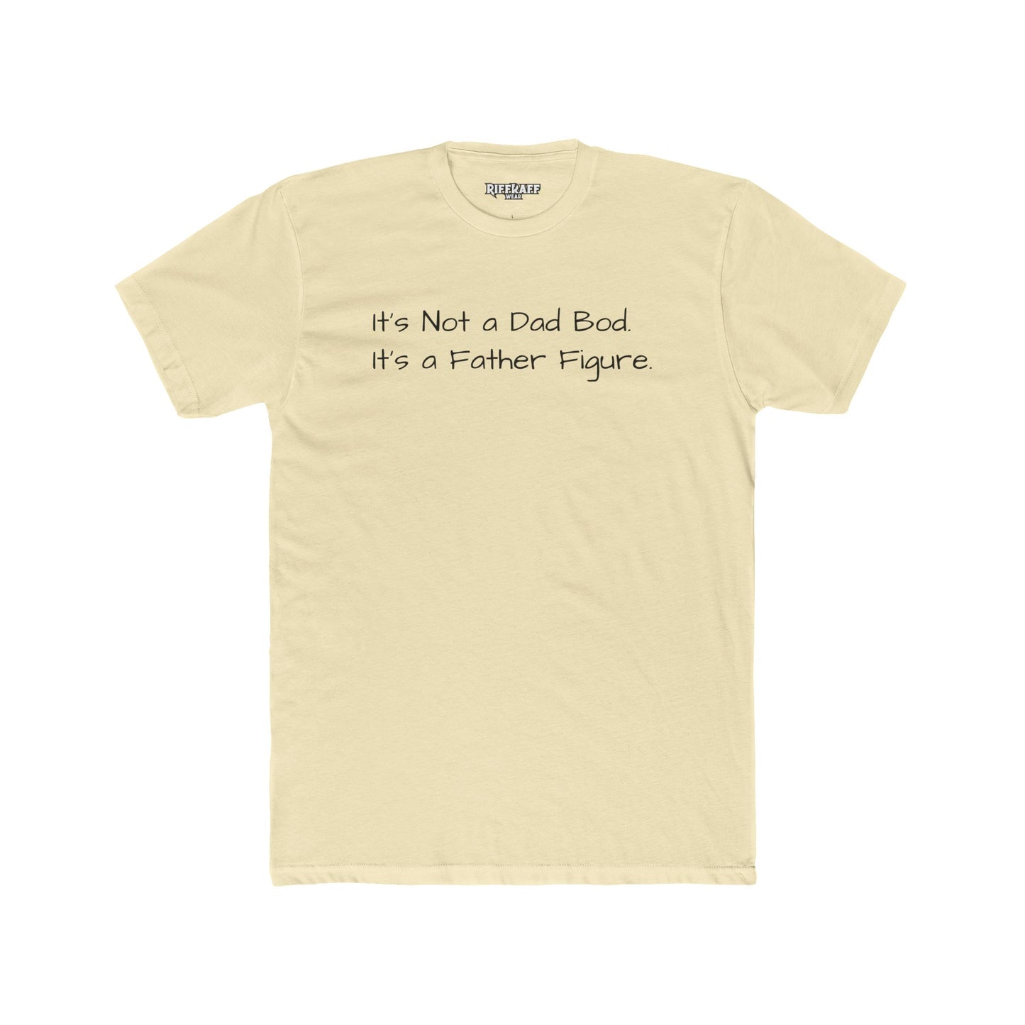 Father Figure Unisex Cotton Crew Tee - Perfect for Father's Day & Everyday Wear - Riff Raff Wear