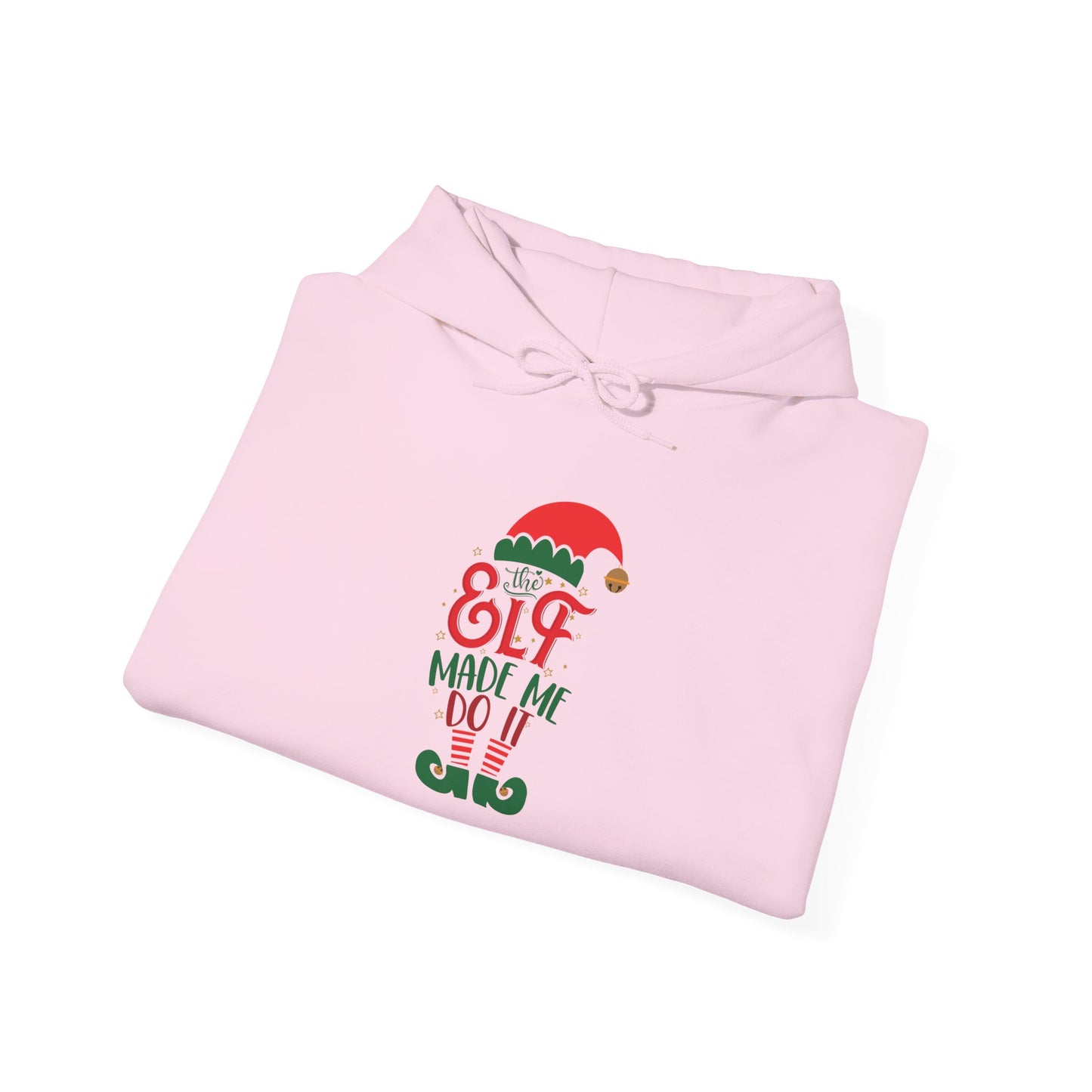 Riff Raff Wear The Elf Made Me Do It Unisex Heavy Blend™ Hooded Sweatshirt