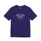Fate leads the willing and drags along the reluctant - Unisex Jersey Short Sleeve Tee  Mind Forge -Raff Raff Wear