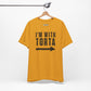 I’m With Torta Arrow Tee - Funny Family/Partner Mexican Food Shirt - Riff Rsff Wear