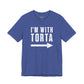 I’m With Torta Arrow Tee - Funny Family/Partner Mexican Food Shirt - Riff Rsff Wear