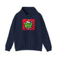 Festive Grinch Mode Hoodie - Cozy Holiday Apparel, Christmas Gift, Unisex Sweatshirt, Fun Winter Wear, Gift for Grinch Lovers - Riff Raff Wear