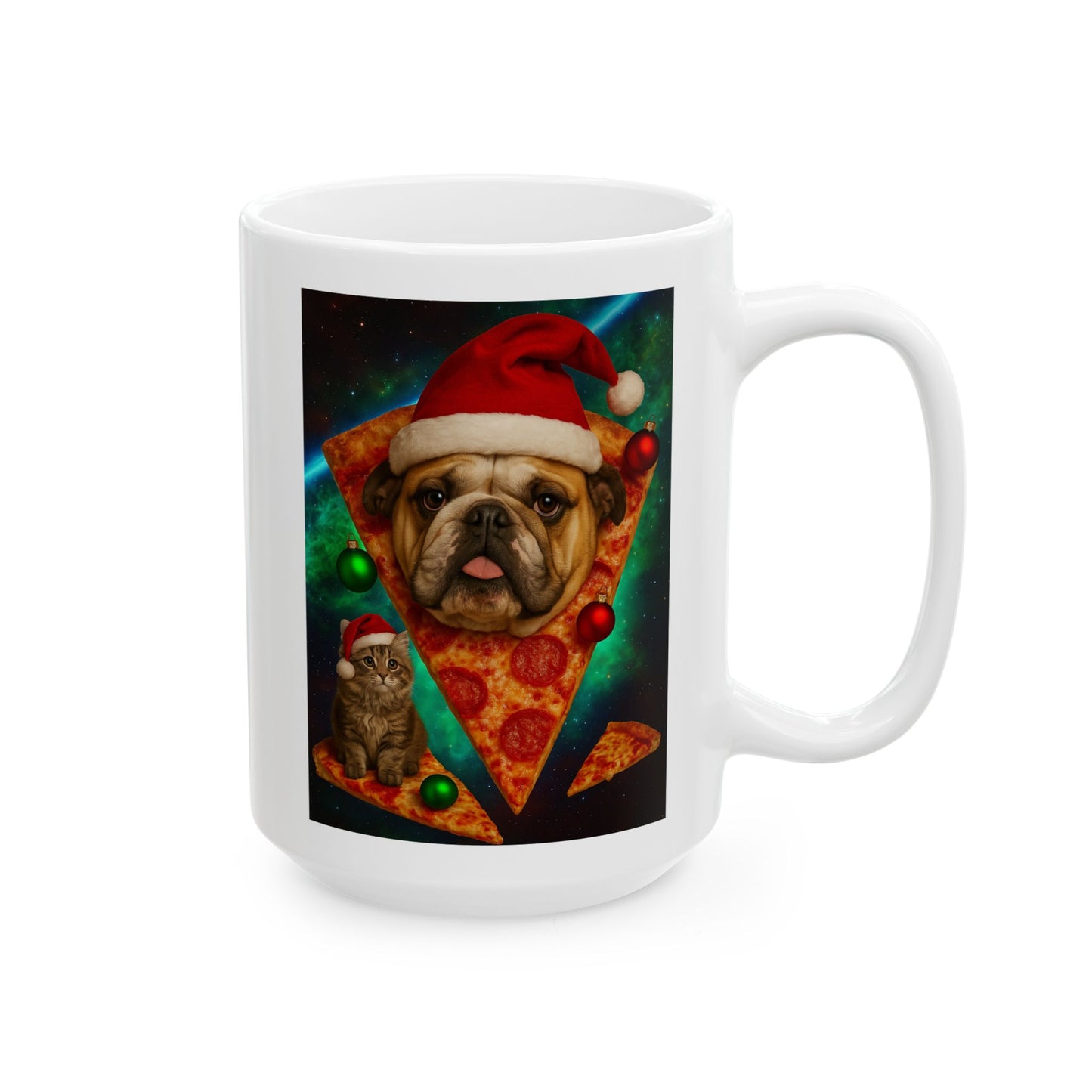 Festive Ceramic Mug | Unique Coffee Cup | Holiday Gift | Tea Lover's Mug | Home Decor | Christmas Mug | Art Mug - Riff Raff Wear