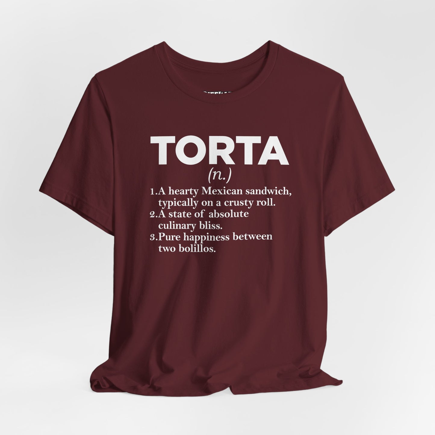 Tee - "TORTA" Definition Shirt (Mexican Sandwich Lover Tee) - Riff Raff Wear