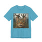 Zombie Cat Halloween Tee, Cute Cat Shirt, Unisex Graphic Tee, Funny Pet Lover Gift, Halloween Costume Top - Riff Raff Wear