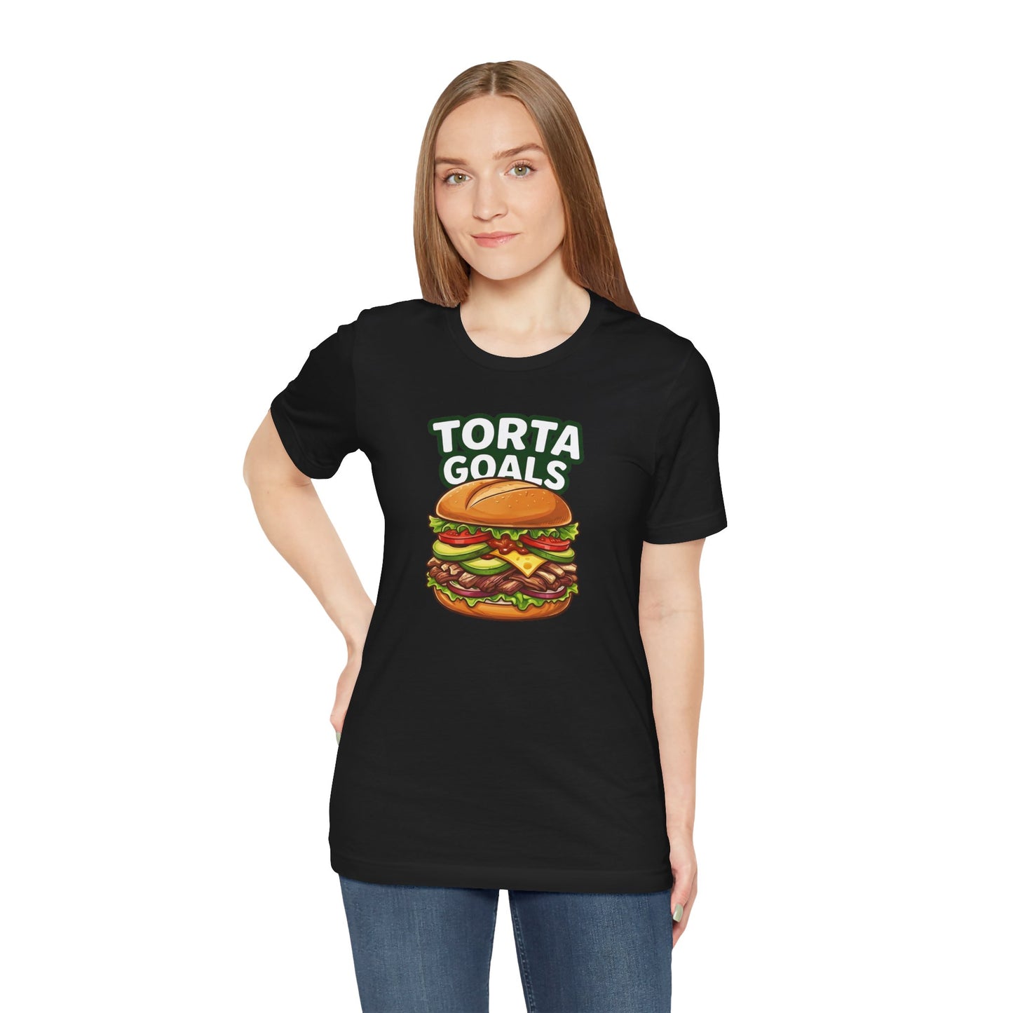 T-Shirt - "Torta Goals" Burger Graphic Tee - Riff Raff Wear
