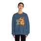 Don't Worry Be Capy! - Unisex Heavy Blend Crewneck Sweatshirt - Riff Raff Wear