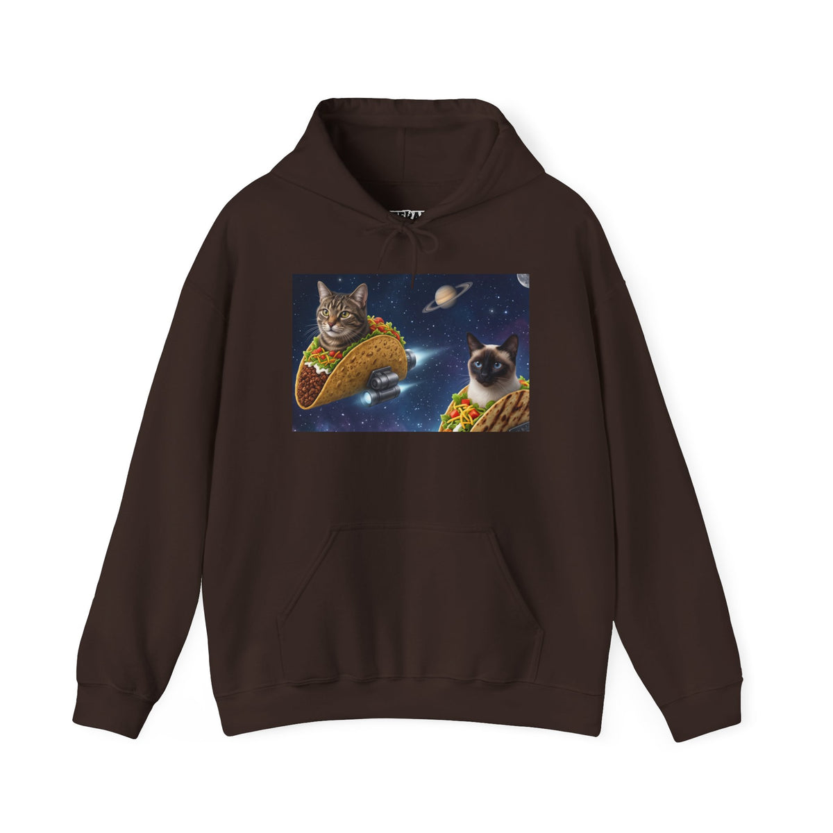 Cat Taco Space Hoodie
