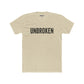 Unisex Cotton Crew Tee - UNBROKEN Inspirational Shirt - Riff Raff Wear Fitness