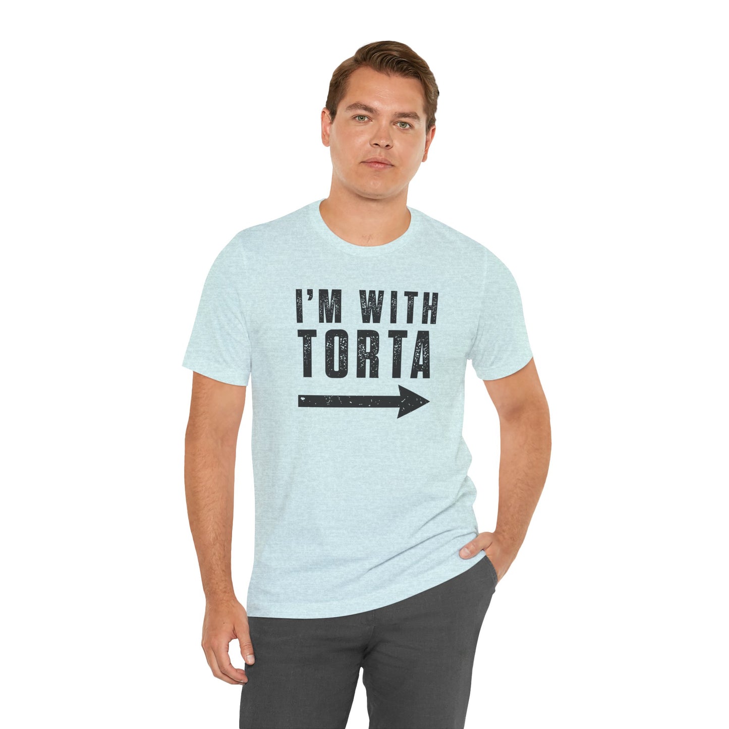 I’m With Torta Arrow Tee - Funny Family/Partner Mexican Food Shirt - Riff Rsff Wear
