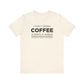 Dad Funny Coffee Unisex Jersey Short Sleeve Tee