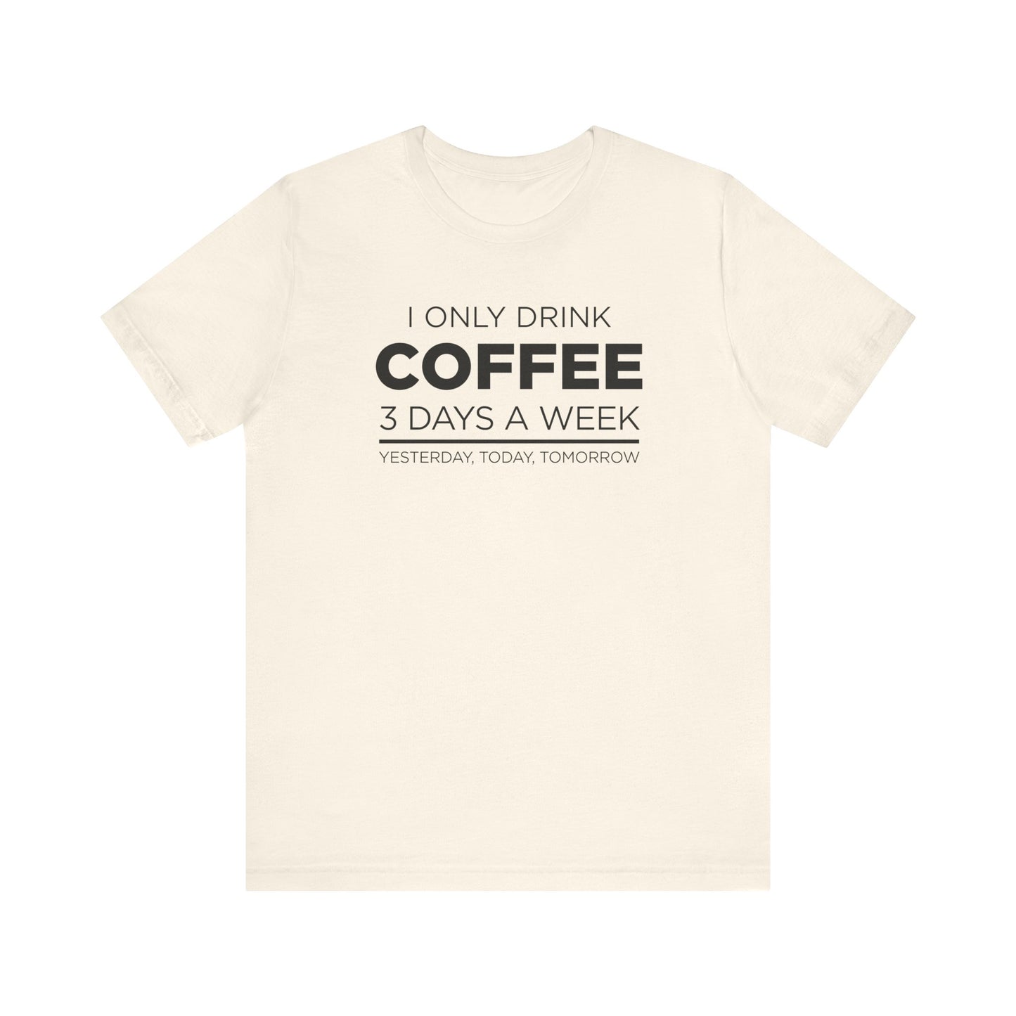 Dad Funny Coffee Unisex Jersey Short Sleeve Tee