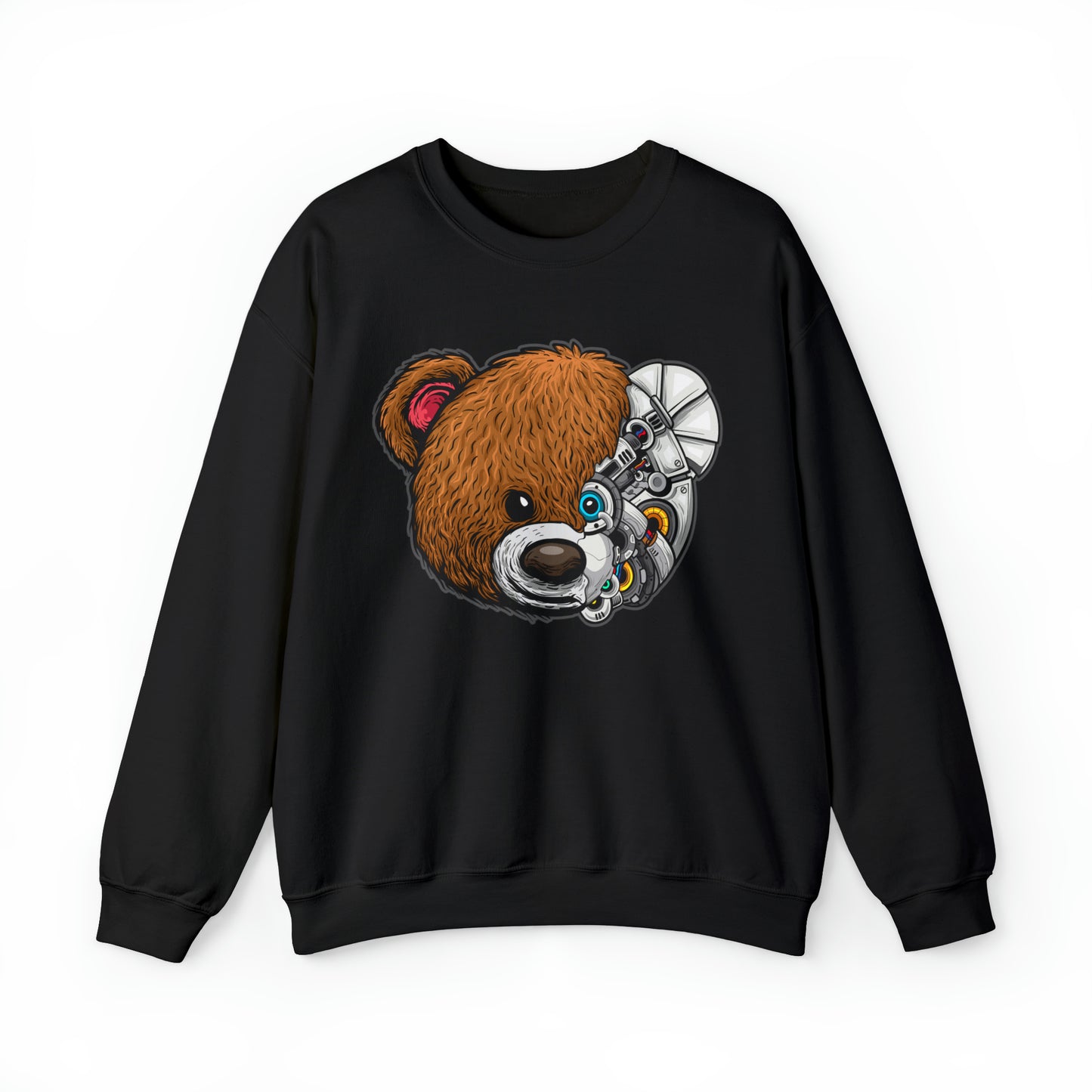 Riff Raff Wear Cyborg Bear Unisex Heavy Blend™ Crewneck Sweatshirt