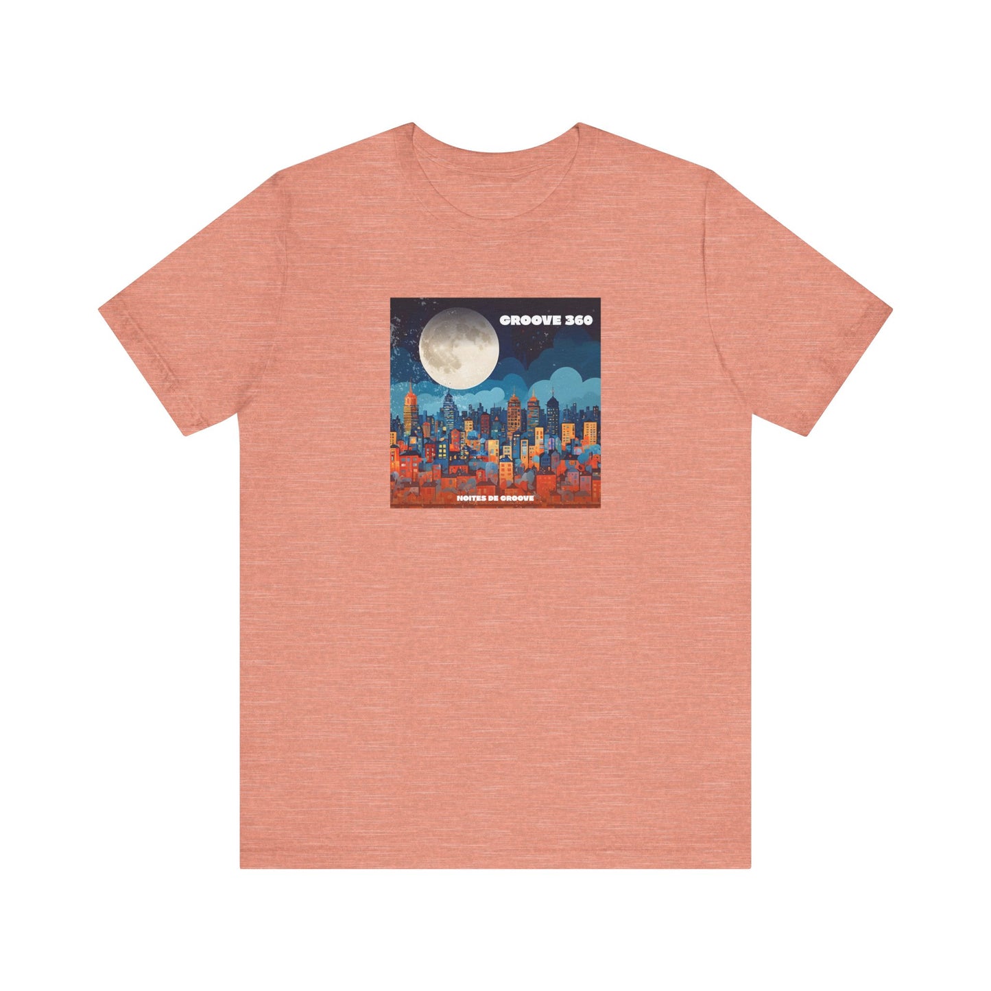 Groove 360 - Noites De Groove - Unisex Jersey Short Sleeve Tee