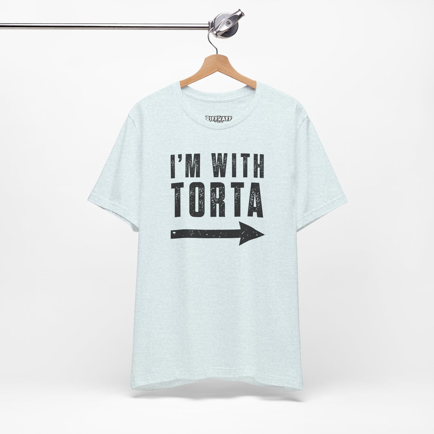 I’m With Torta Arrow Tee - Funny Family/Partner Mexican Food Shirt - Riff Rsff Wear