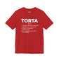 Tee - "TORTA" Definition Shirt (Mexican Sandwich Lover Tee) - Riff Raff Wear
