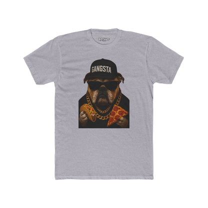 Gangsta Dog Unisex Cotton Crew Tee - Fun & Playful Graphic Shirt - Riff Raff Wear