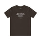 Fate leads the willing and drags along the reluctant - Unisex Jersey Short Sleeve Tee  Mind Forge -Raff Raff Wear