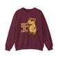 Don't Worry Be Capy! - Unisex Heavy Blend Crewneck Sweatshirt - Riff Raff Wear
