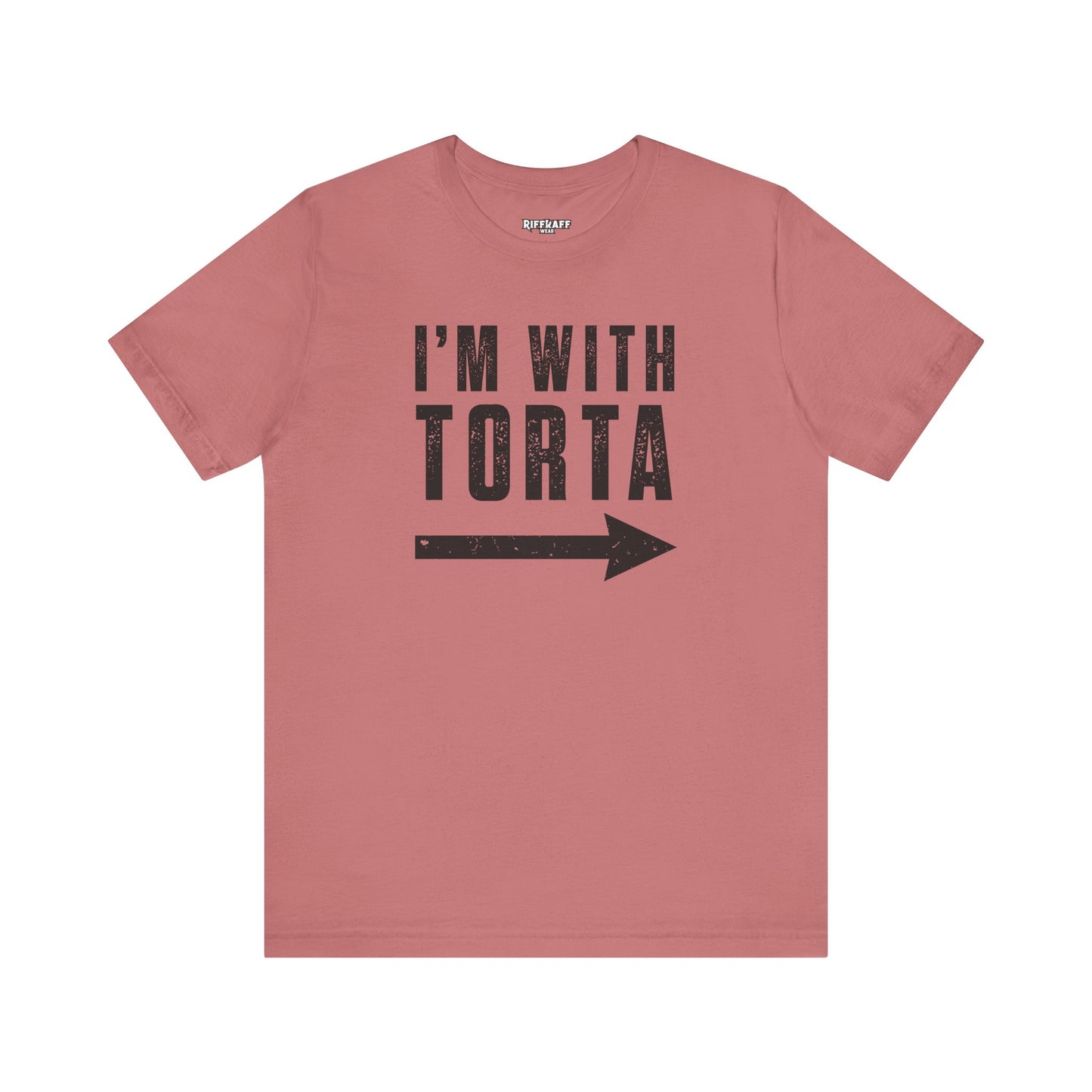 I’m With Torta Arrow Tee - Funny Family/Partner Mexican Food Shirt - Riff Rsff Wear