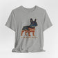 Freedom Crew Frenchie T-Shirt – Patriotic Bulldog Flag Tee