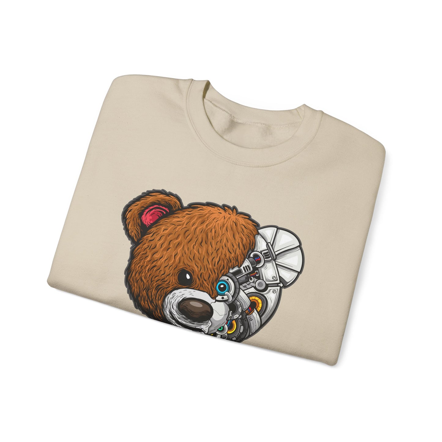 Riff Raff Wear Cyborg Bear Unisex Heavy Blend™ Crewneck Sweatshirt