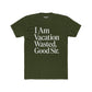 Vacation Wasted Shirt, Travel T-Shirt, Relaxed Fit Tee, Gifts for Travelers - Riff Raff Wear