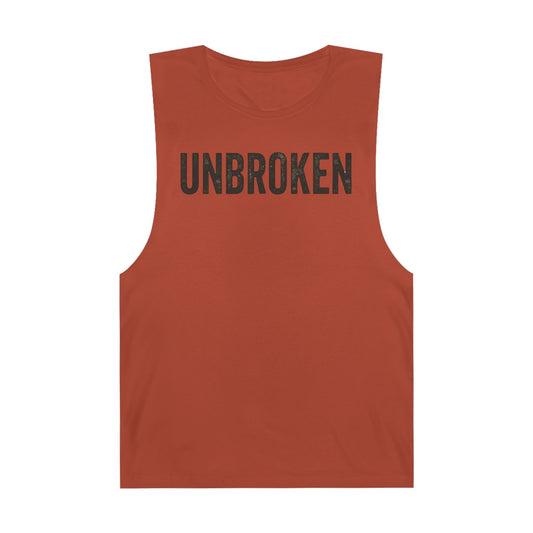 Unisex Unbroken Tank - Motivational Workout Apparel - Riff Raff Wear