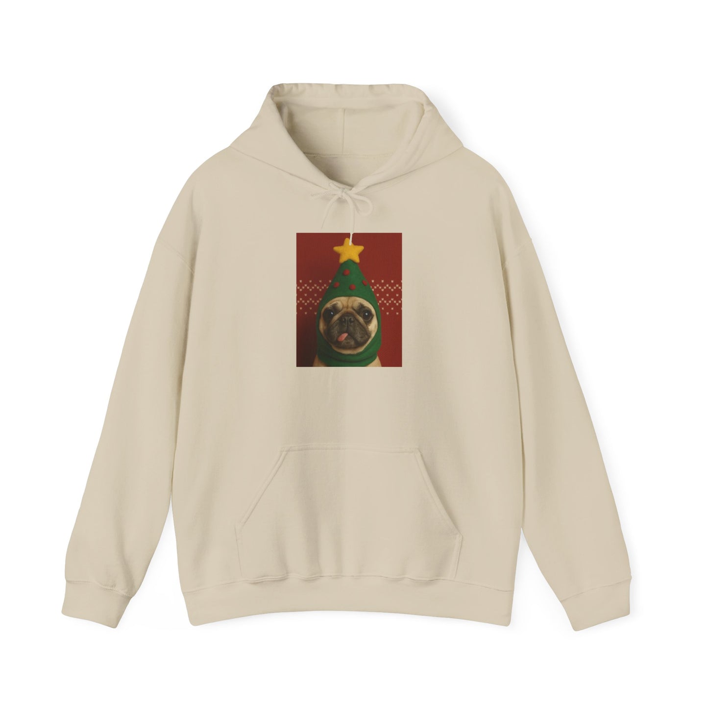 Christmas Dog Hoodie, Unisex Sweatshirt, Festive Apparel, Holiday Gift, Cozy Winter Wear, Cute Pet Lover Gift - Riff Raff Wear