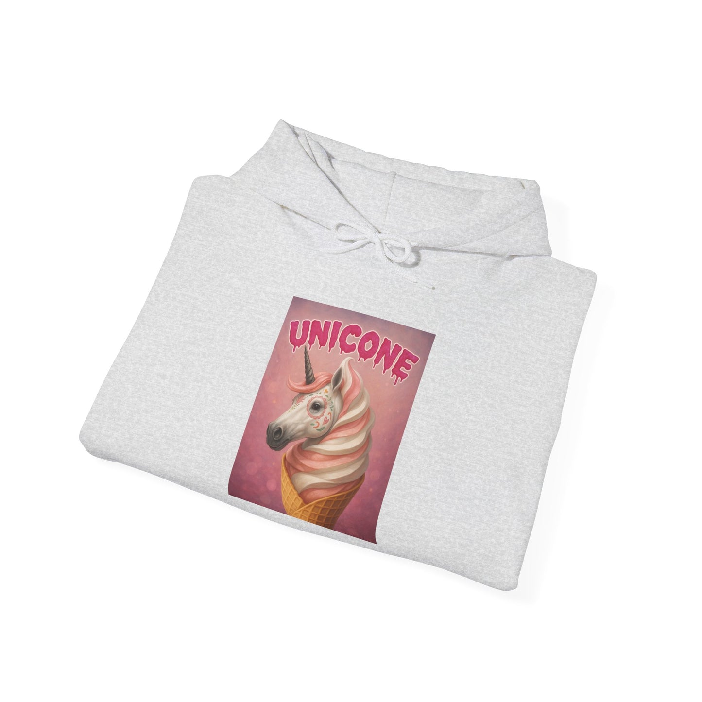 Whimsical Unicorn Heavy Blend Hoodie for Cozy Moments - Riff Raff Wear