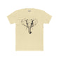 Elephant Design Unisex Cotton Crew Tee, Animal Lover Shirt, Gift for Nature Enthusiasts - Riff Raff Wear