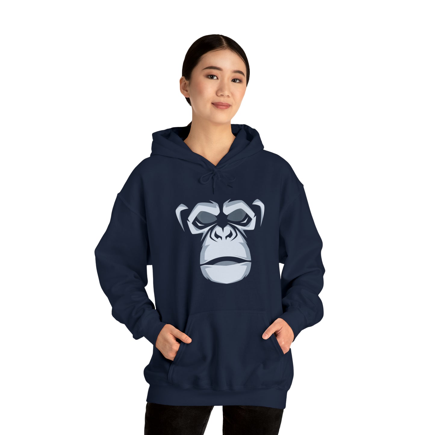 Riff Raff Wear Gorilla Face Unisex Heavy Blend™ Hooded Sweatshirt