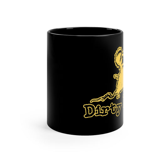 Dirty Rat 11oz Black Mug