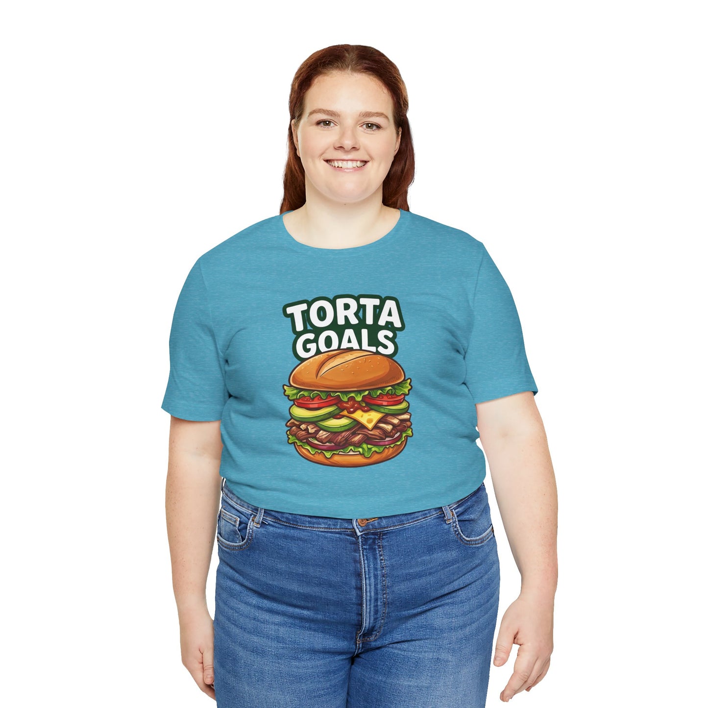T-Shirt - "Torta Goals" Burger Graphic Tee - Riff Raff Wear