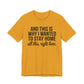 Stay Home Unisex Tee, Relaxed Fit Short Sleeve, Gift for Homebodies, Cozy Casual Shirt, Perfect for Introverts - Riff Raff Wear