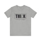 Riff Raff Wear Think Unisex Jersey Short Sleeve Tee