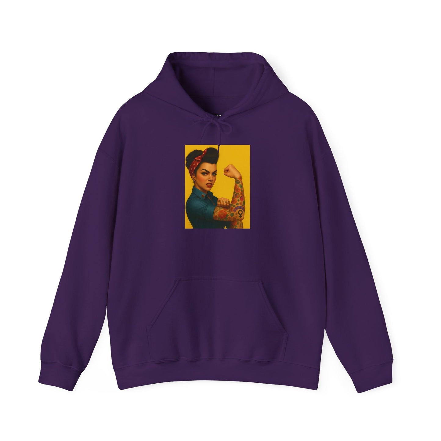 Empowering Feminist Hoodie | Unisex Heavy Blend™ Sweatshirt - Riff Raff Wear